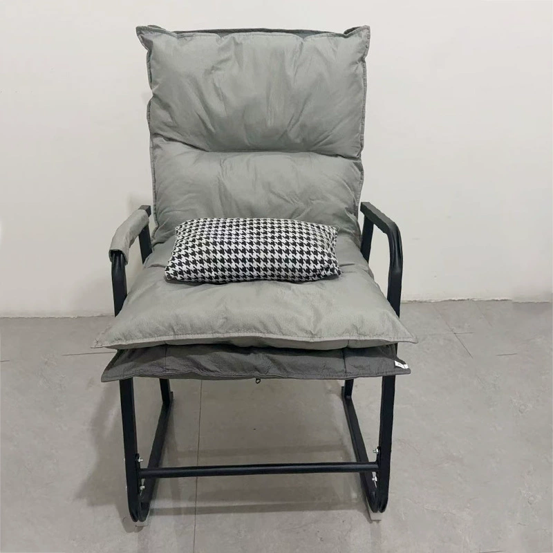 High Back Padded Cushion Rocking Leisure Chair